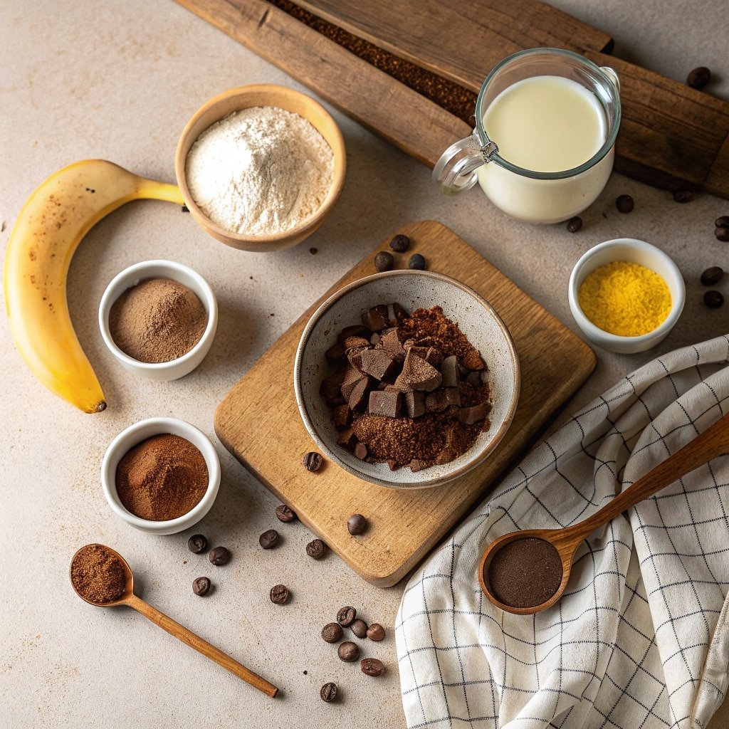 Banana Chocolate Mug Cake That’s Ready in Minutes (and Totally Satisfying) 7 banana chocolate mug cake ingredients