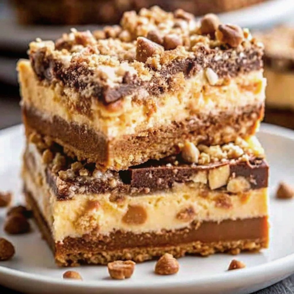 Cake Mix Toffee Bars: Gooey, Easy Dessert from a Boxed Mix 7 Cake mix toffee bars recipe card setup