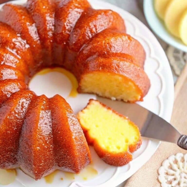 Pineapple Juice Cake – A Moist Southern Favorite Everyone Craves 7 Served slice of pineapple juice cake